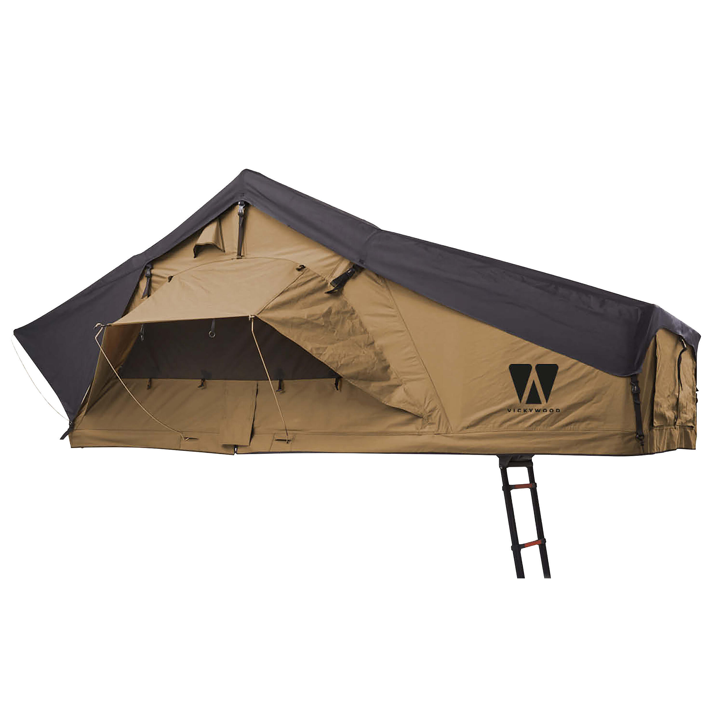 Tente de toit Big Willow : - Modèle : 160 - Coloris : Camel
