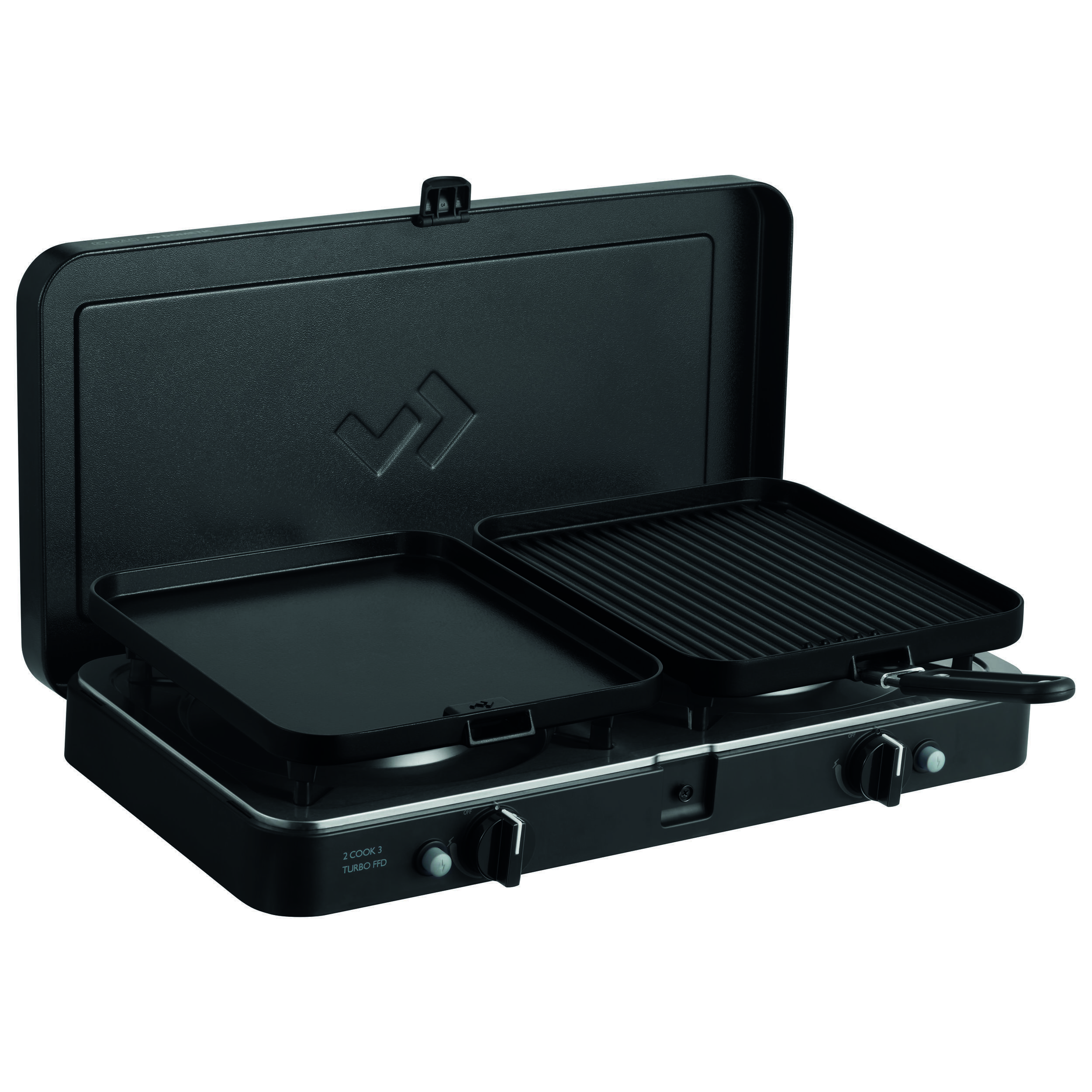 Réchaud à gaz 2-Cook 3 Turbo FFD 30 mbar : Deluxe - 2 feux