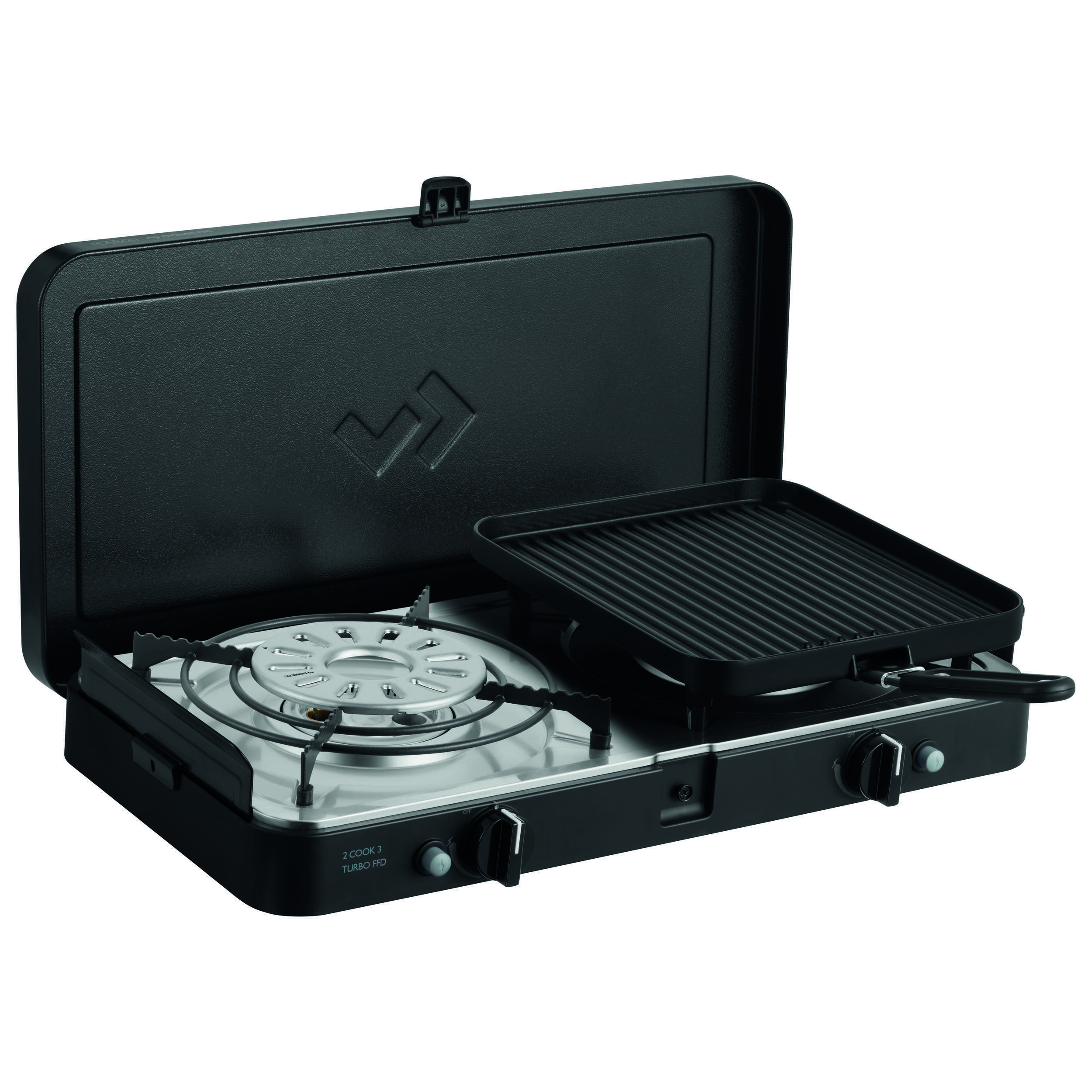 Réchaud à gaz 2-Cook 3 Turbo FFD 30 mbar : Deluxe - 2 feux