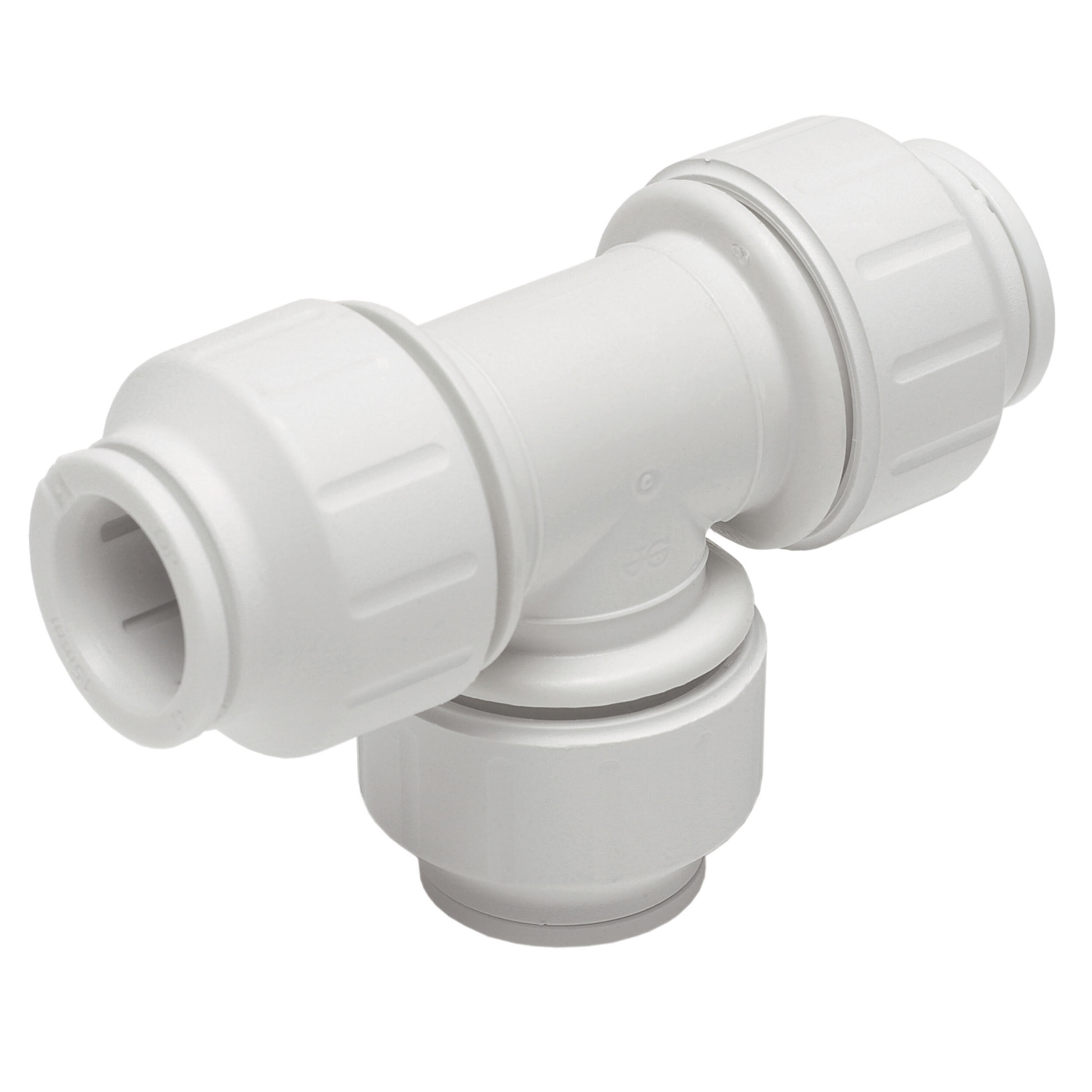 Raccord en T : 12 mm - blanc