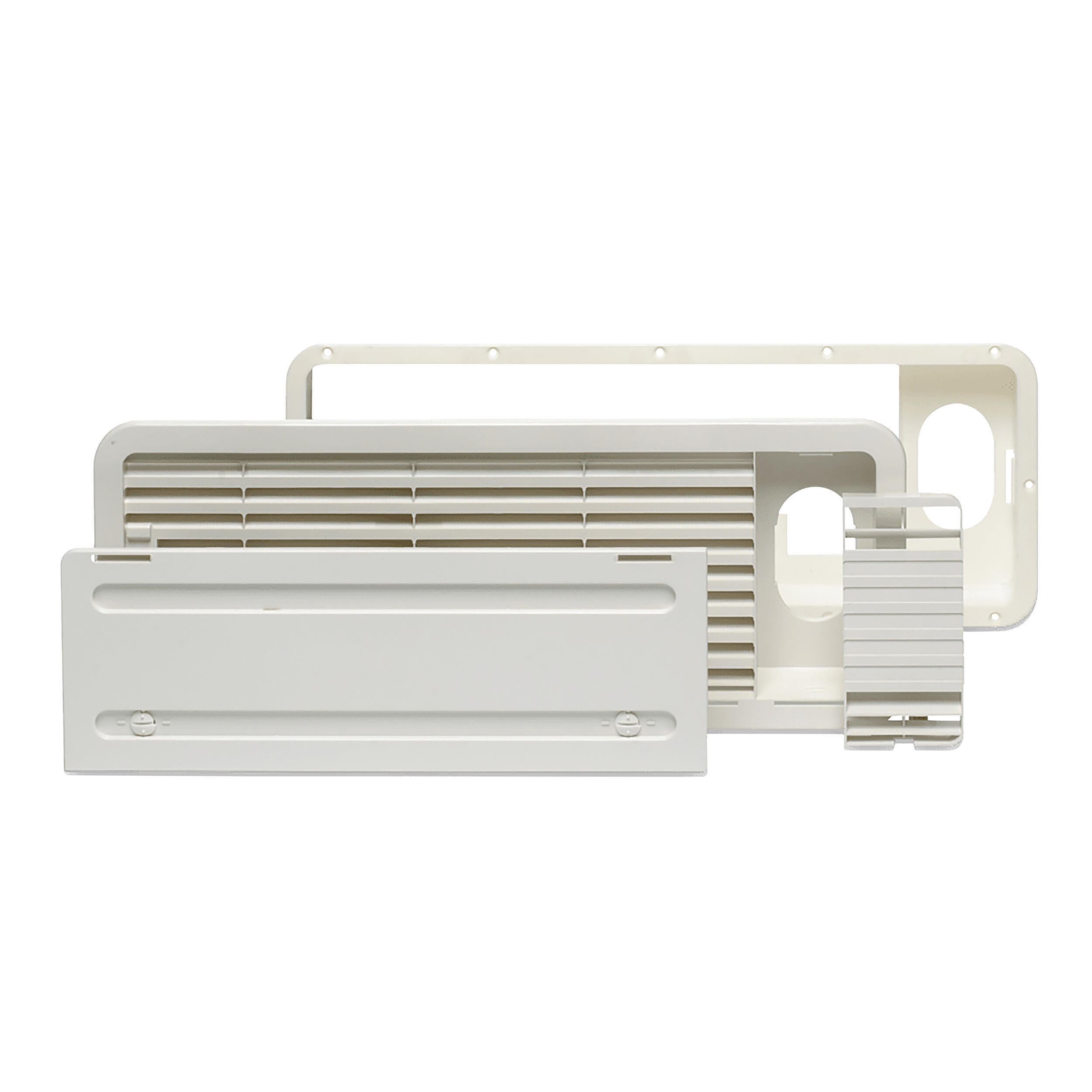 Grille obturable haute avec cache LS100