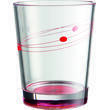 Pack de 4 verres de table Cosmic en matière SAN pour camping-car