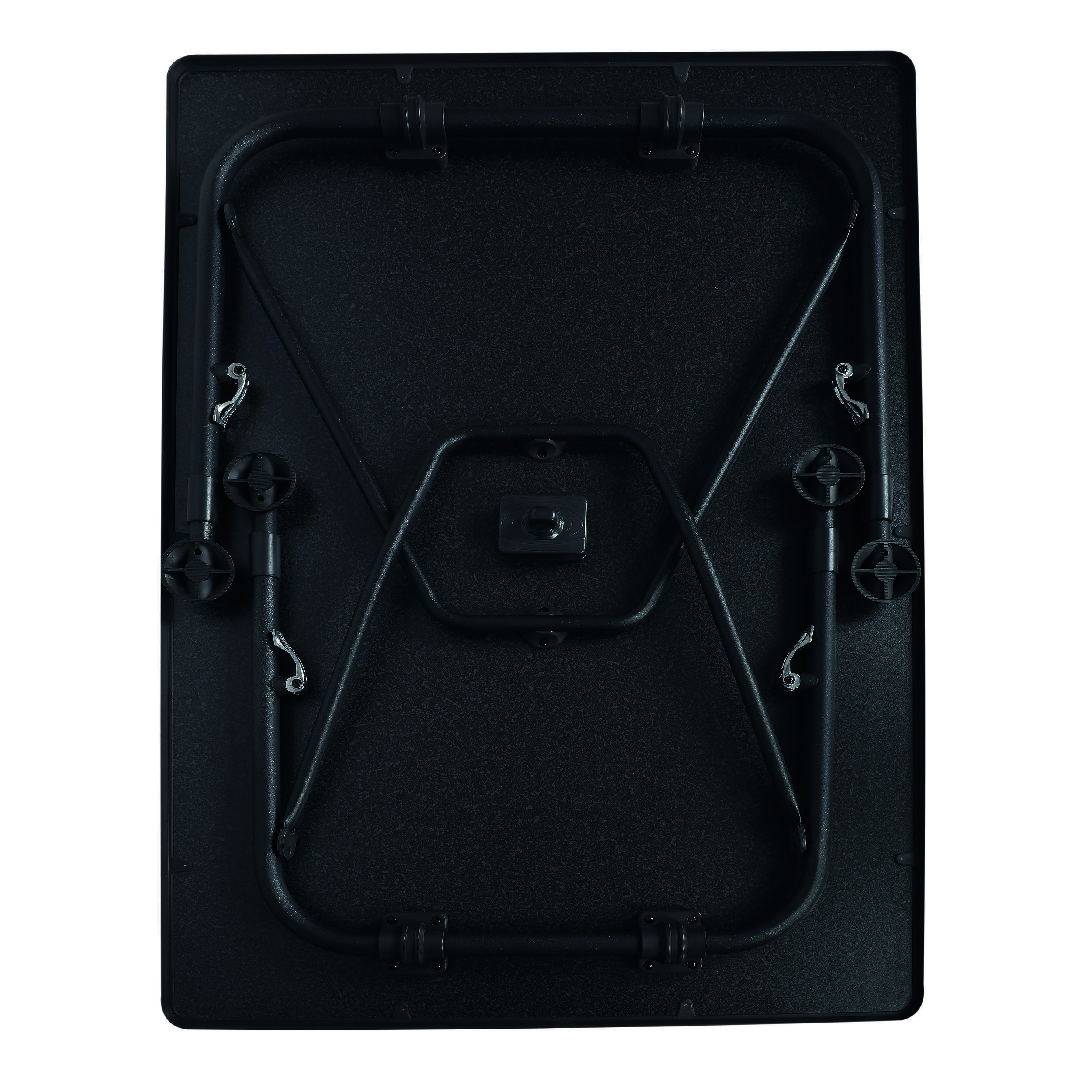 Table de camping Aircolite Black : - Modèle : 4 personnes. Coloris : Noir