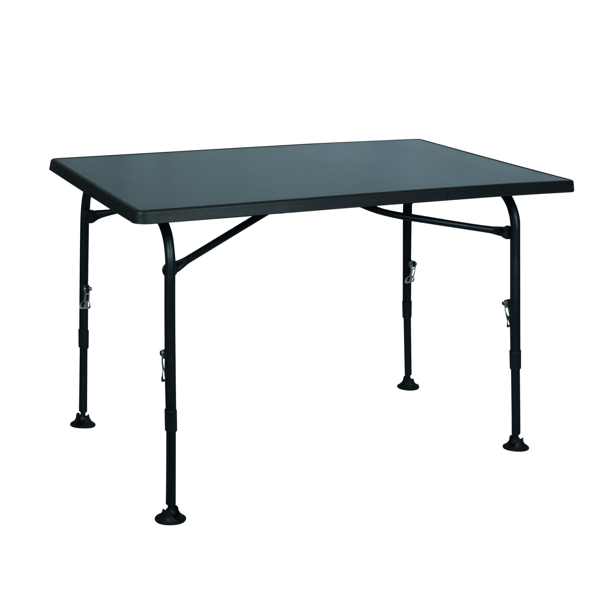 Table de camping Aircolite Black : - Modèle : 4 personnes. Coloris : Noir