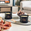 Appareil à raclette à la bougie : pour 2 personnes