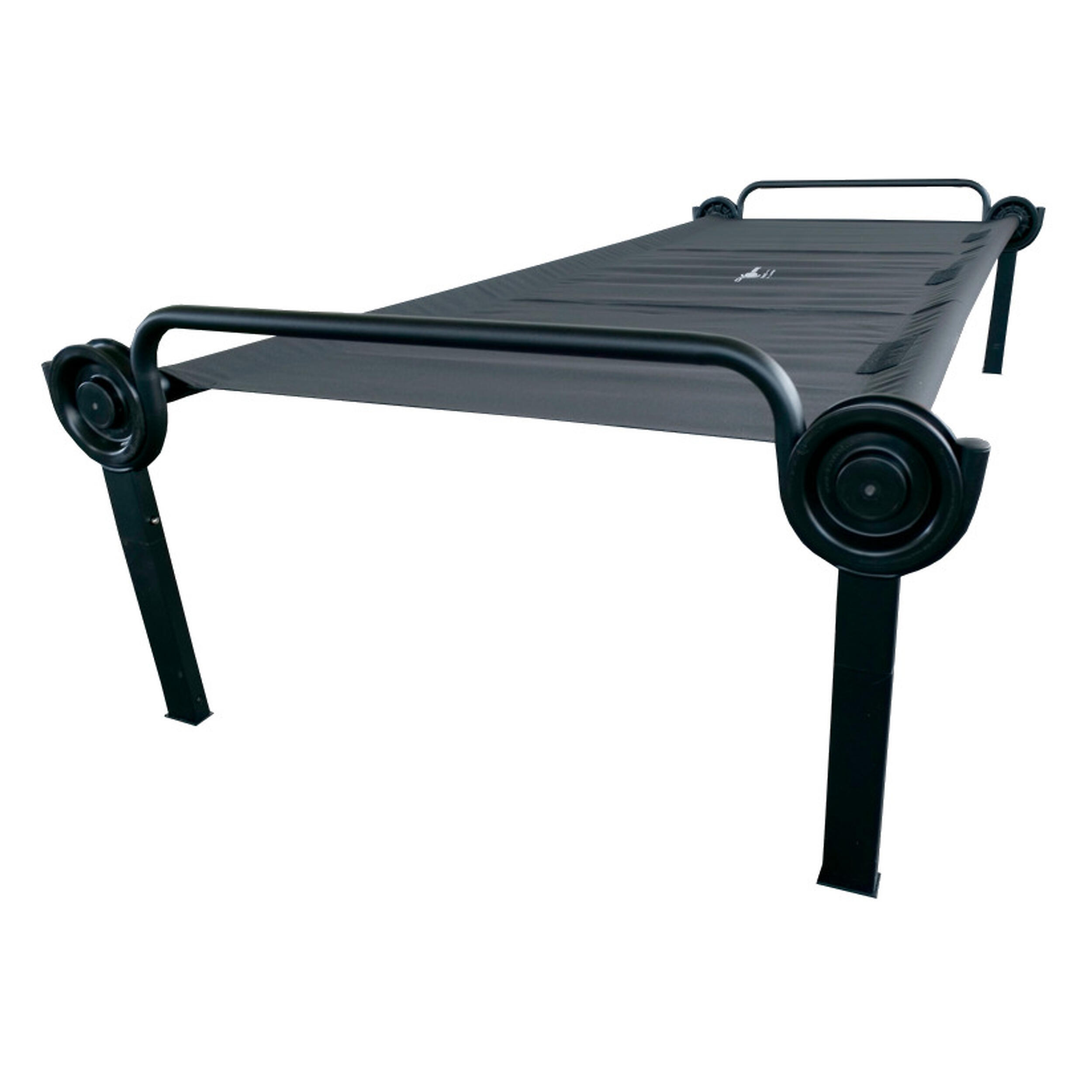 Lit de camp One : XL85 Noir