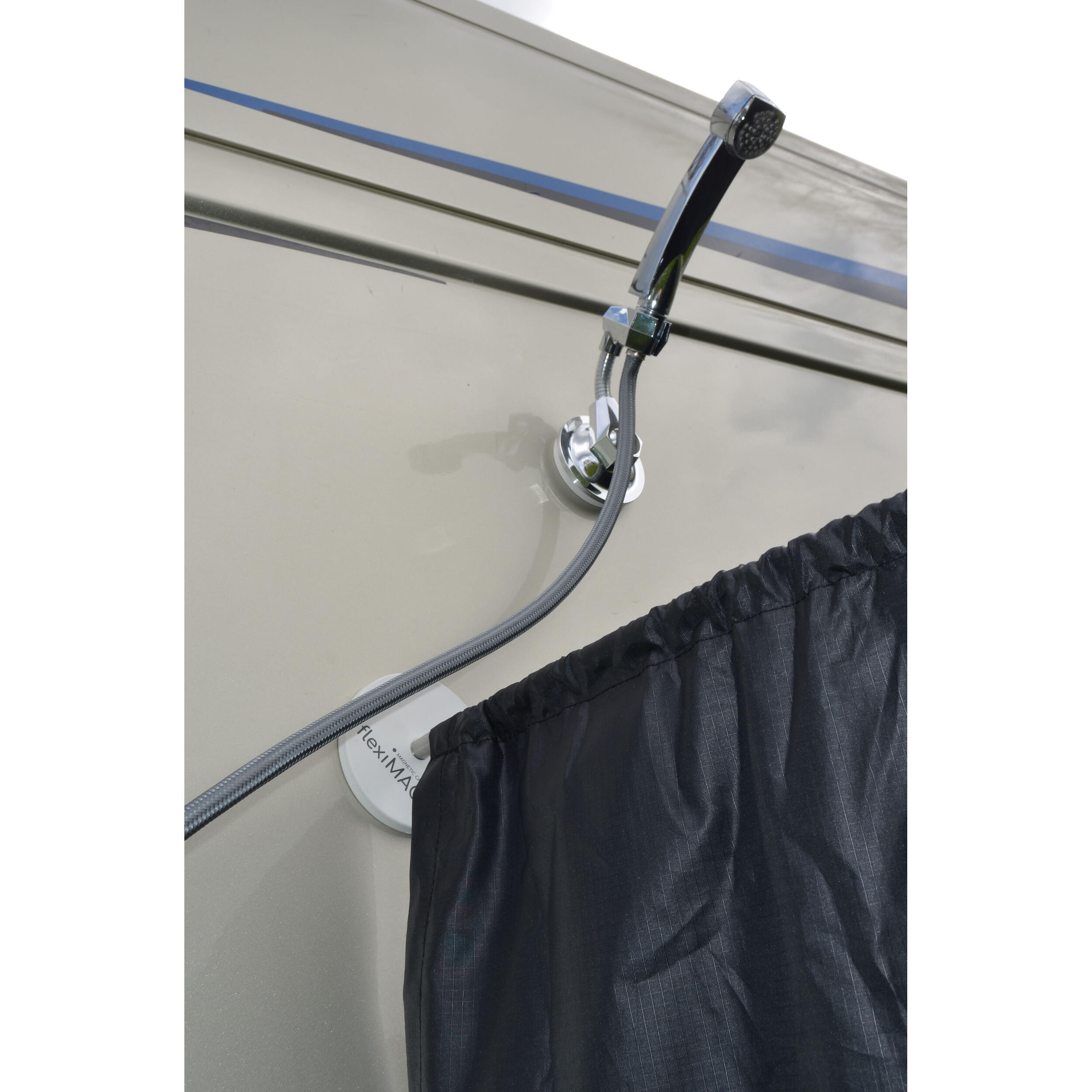 Rideau de douche magnétique d'extérieur