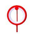 Lampe nomade : Bird rouge