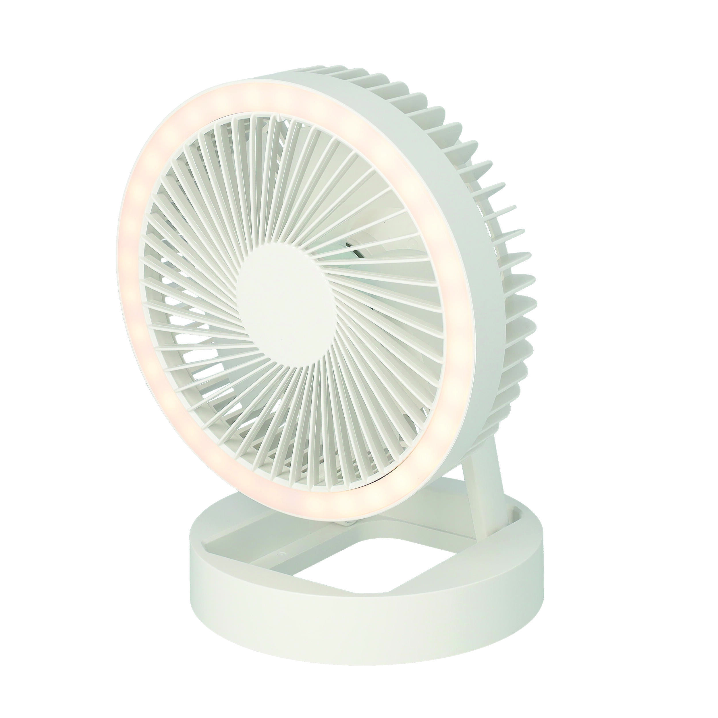 Ventilateur avec batterie et lumière Tramontana