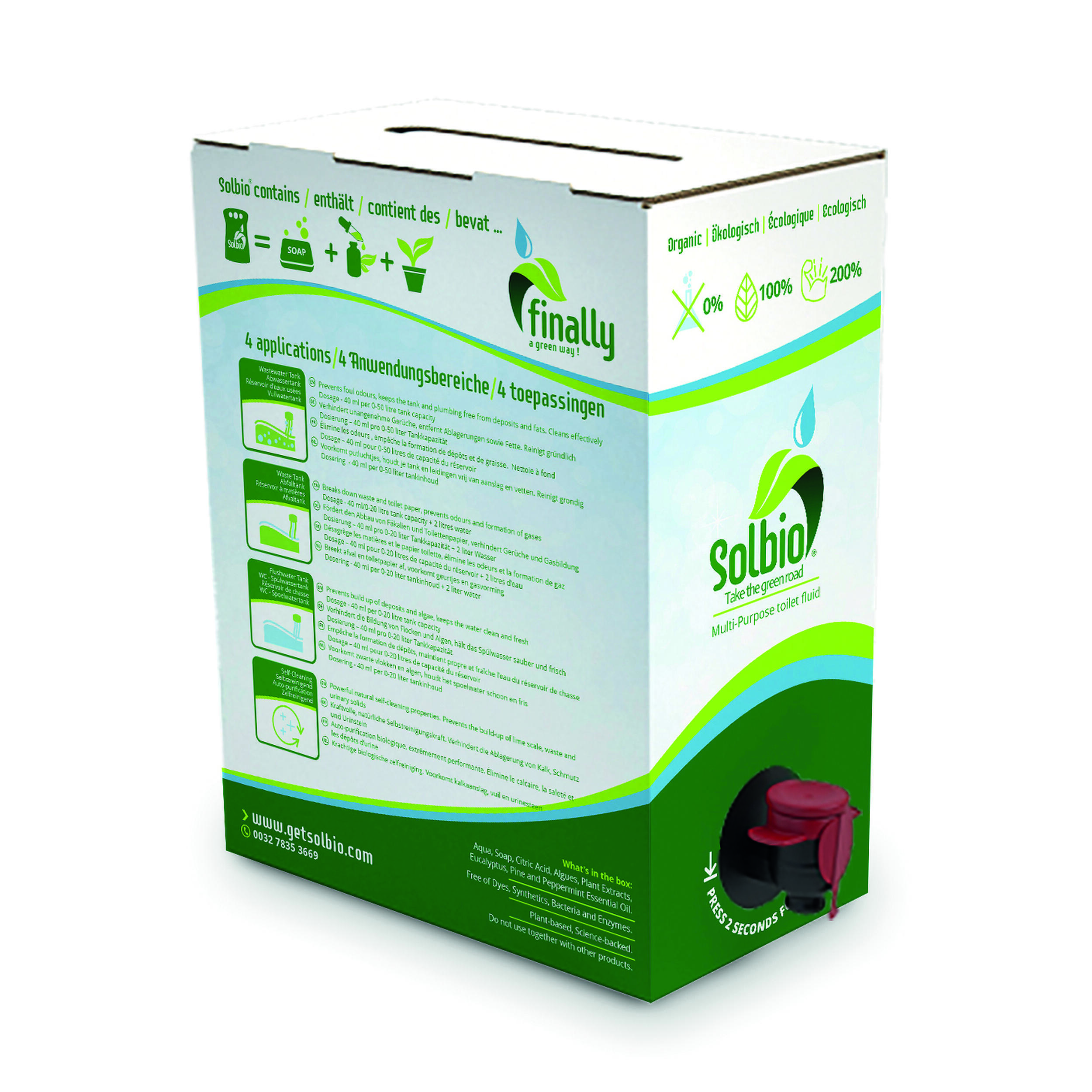 Additif sanitaire biologique Original : L3 3L