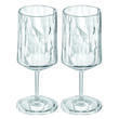 Lot de 2 verres à vin