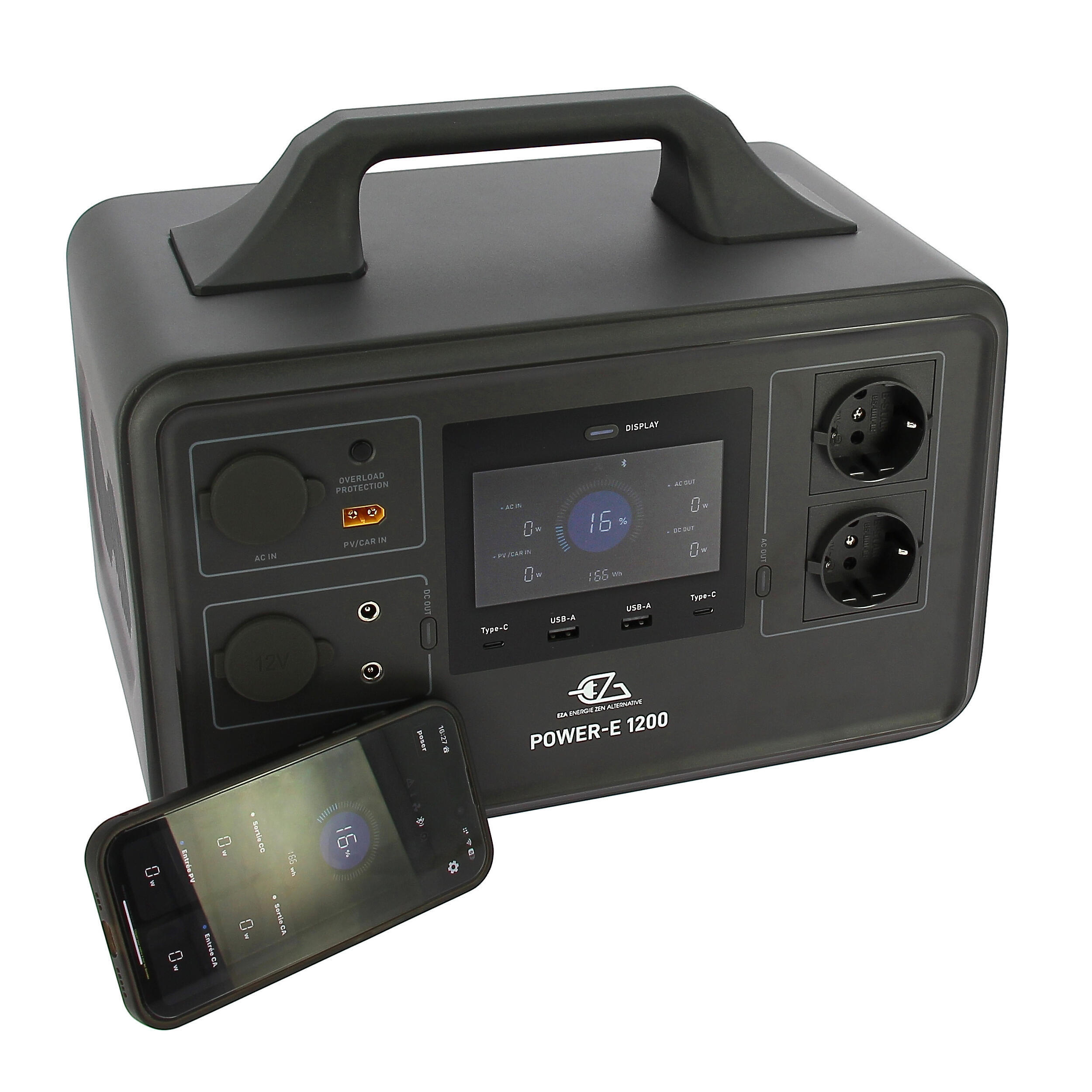 Powerstation Power-E : - Modèle : 1200W