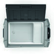 Glacière à compression BLIZZ-E ONE – 12V pour camping-car, van et caravane : - 35 litres noire / grise