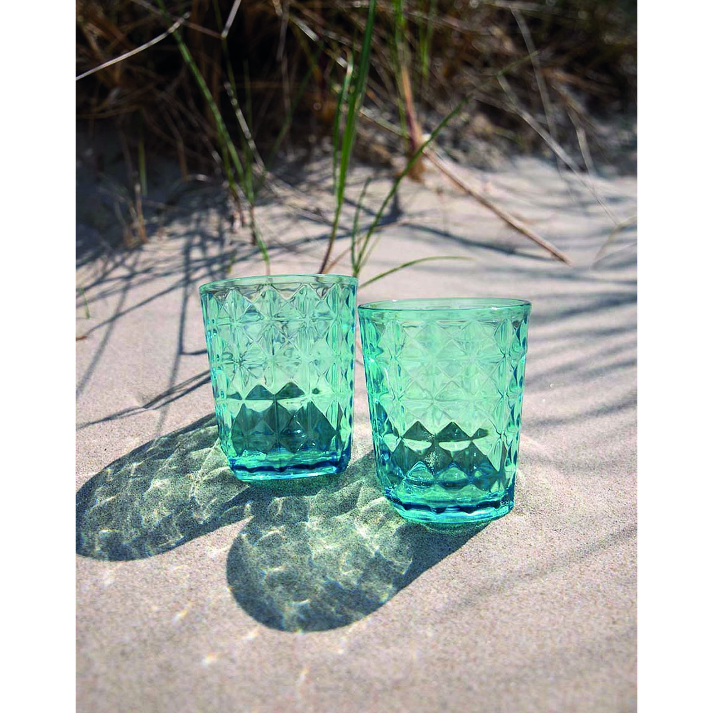 Lot de 2 verres à eau Stone Line