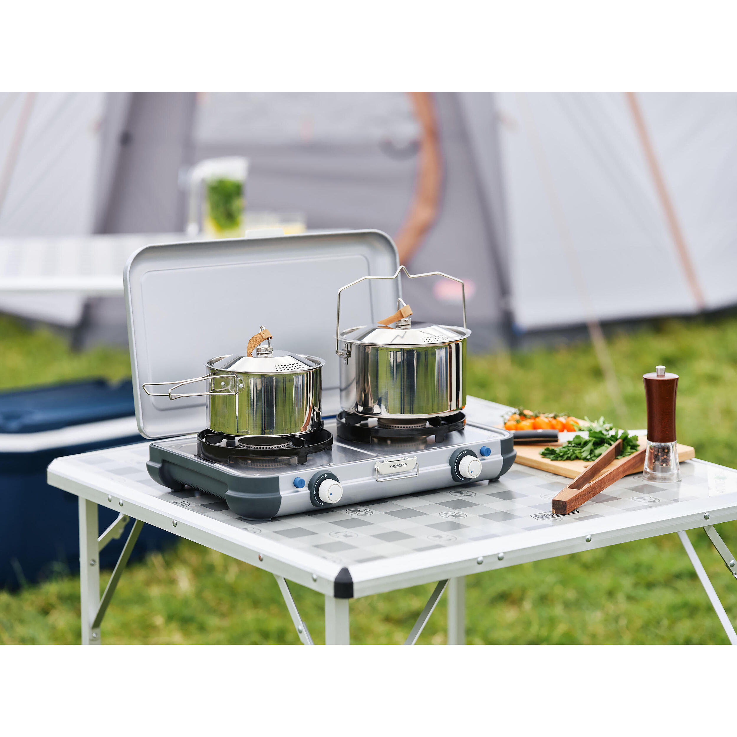 Réchaud à gaz Camping Kitchen 2 Grill & Go R