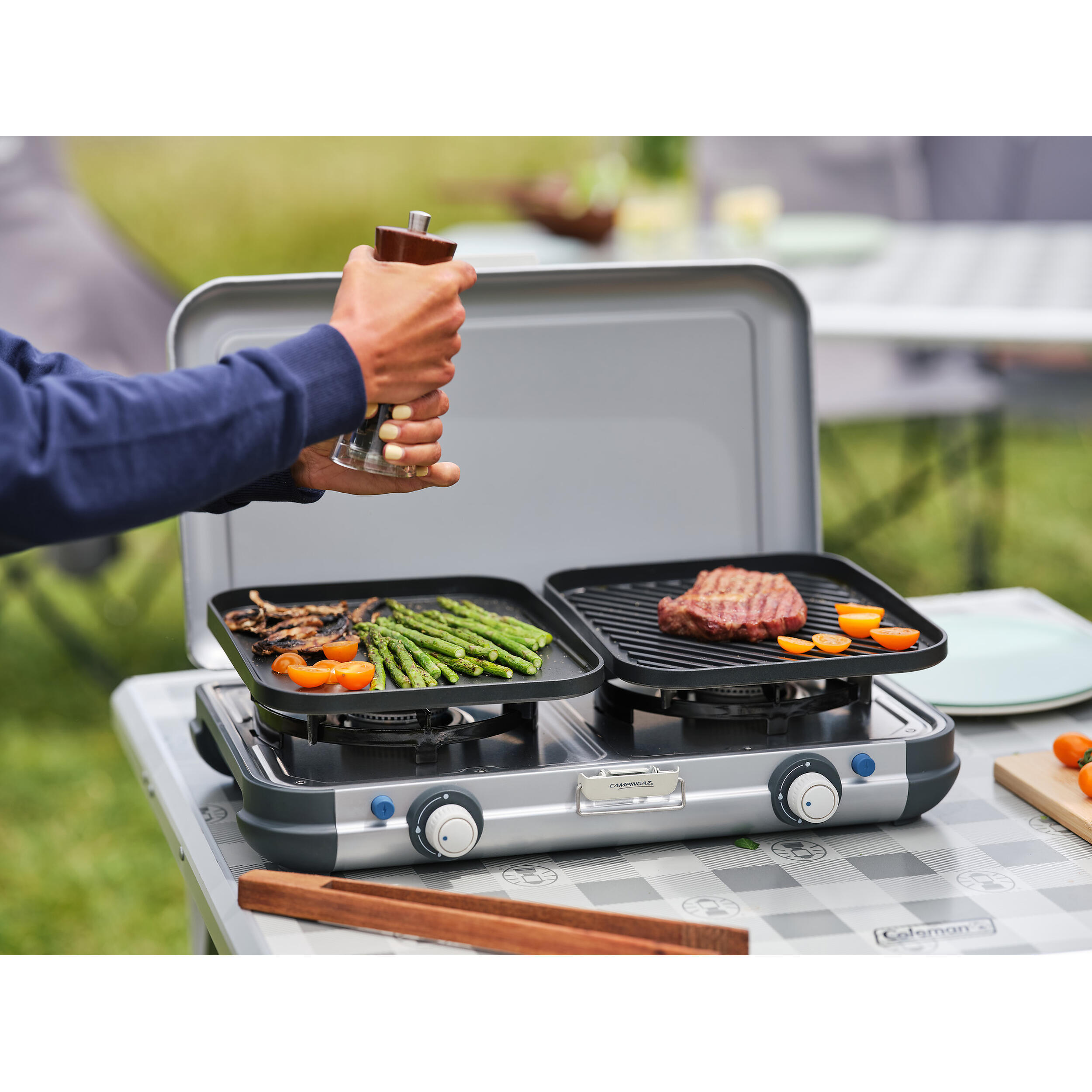 Réchaud à gaz Camping Kitchen 2 Grill & Go R