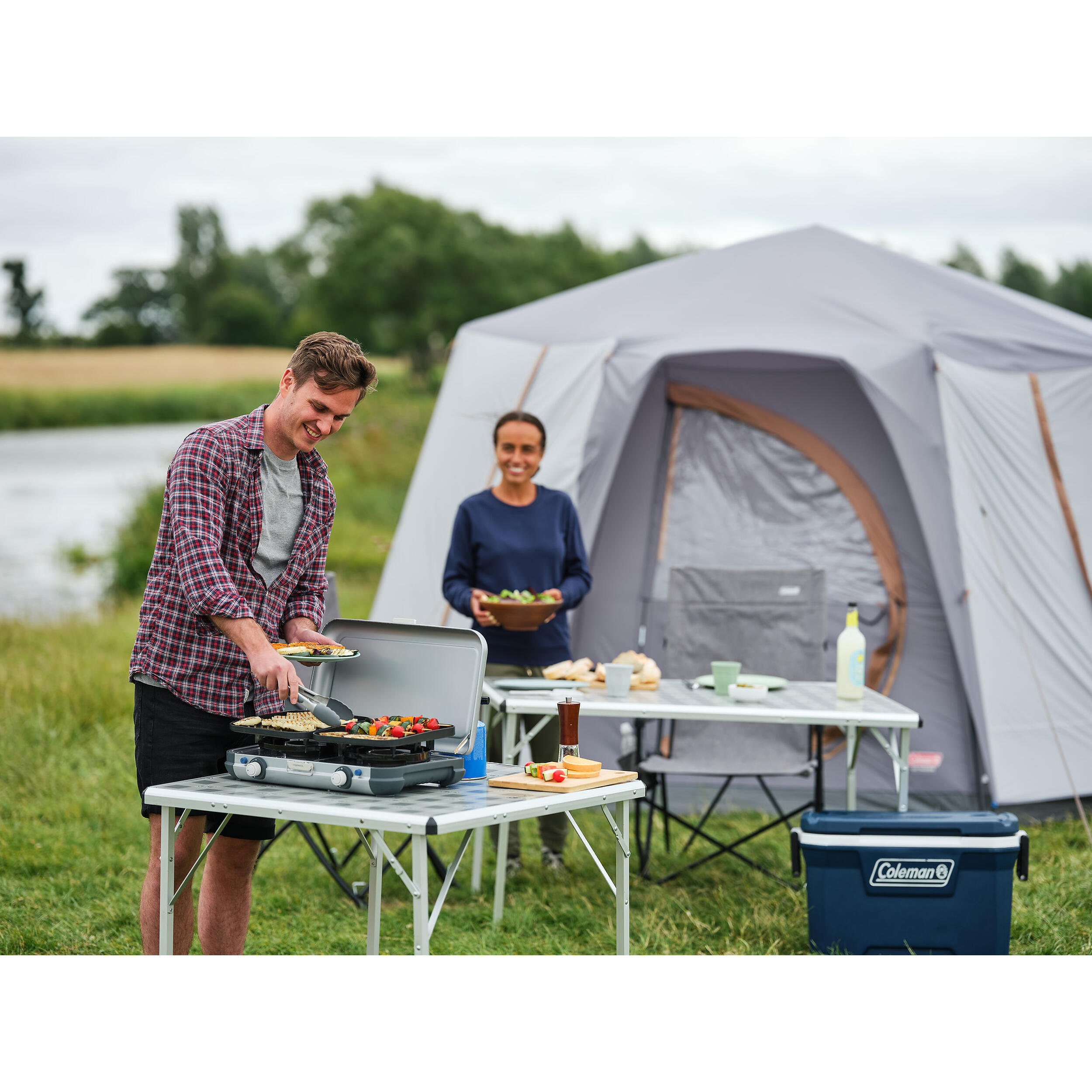 Réchaud à gaz Camping Kitchen 2 Grill & Go R