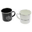 Pack de 2 mugs en acier émaillé