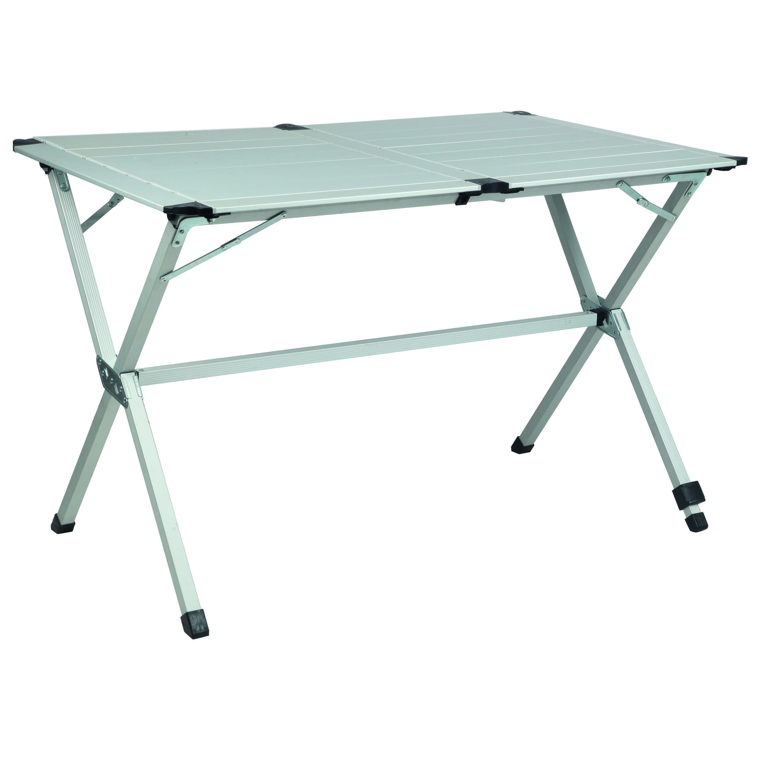 Table de camping Gap Less pliante en aluminium : - Modèle : 4 personnes. Coloris : Gris