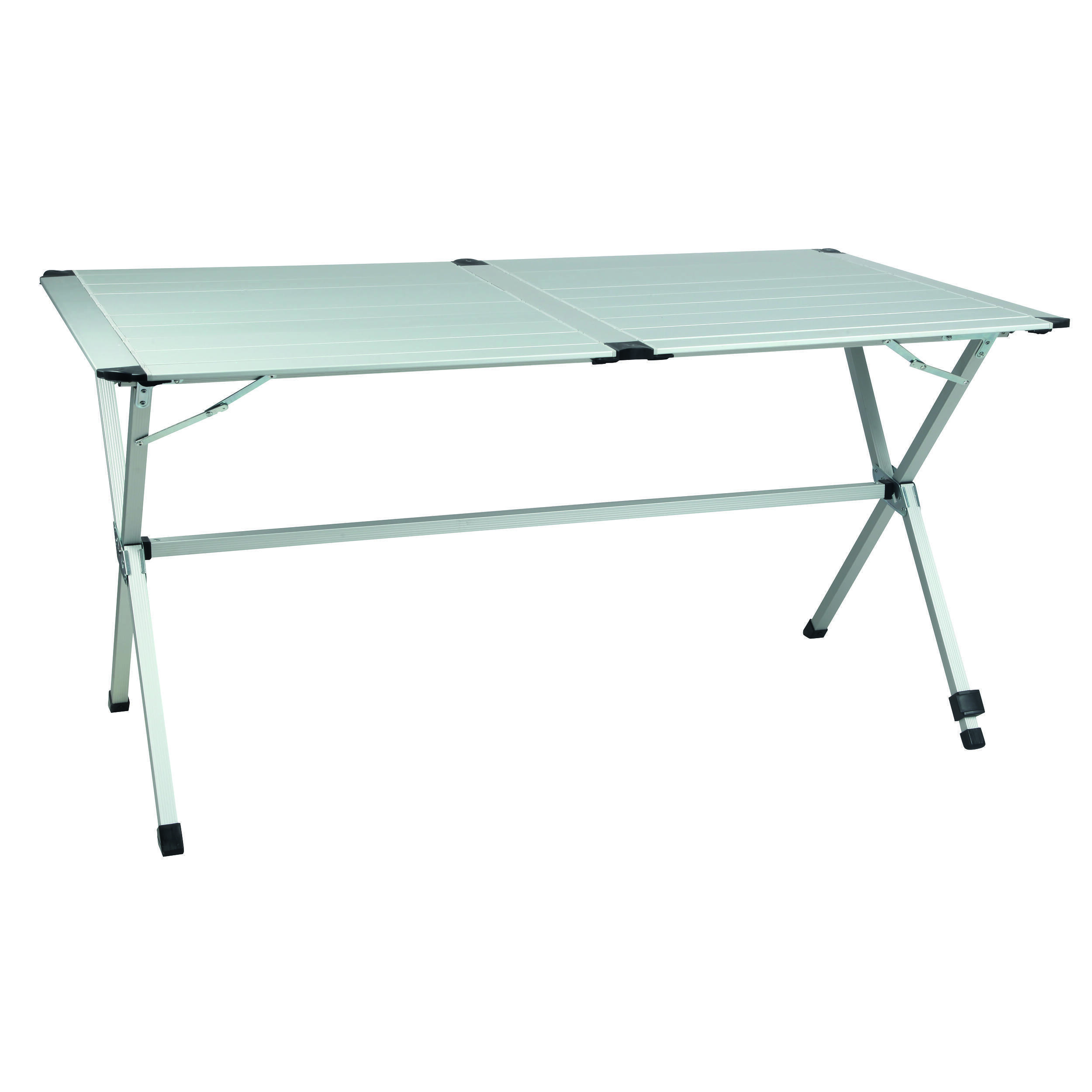 Table de camping Gap Less pliante en aluminium : - Modèle : 4 personnes. Coloris : Gris