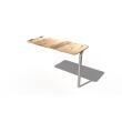 Table Blue mountain 100x45cm en bois stratifié cérusé 2 faces