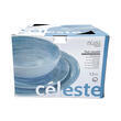 Pack vaisselle mélamine 12 pièces Céleste