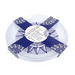Pack 4 assiettes mélamine Cardinal