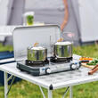 Réchaud à gaz 2 feux Camping Kitchen Grill & Go CV Kit