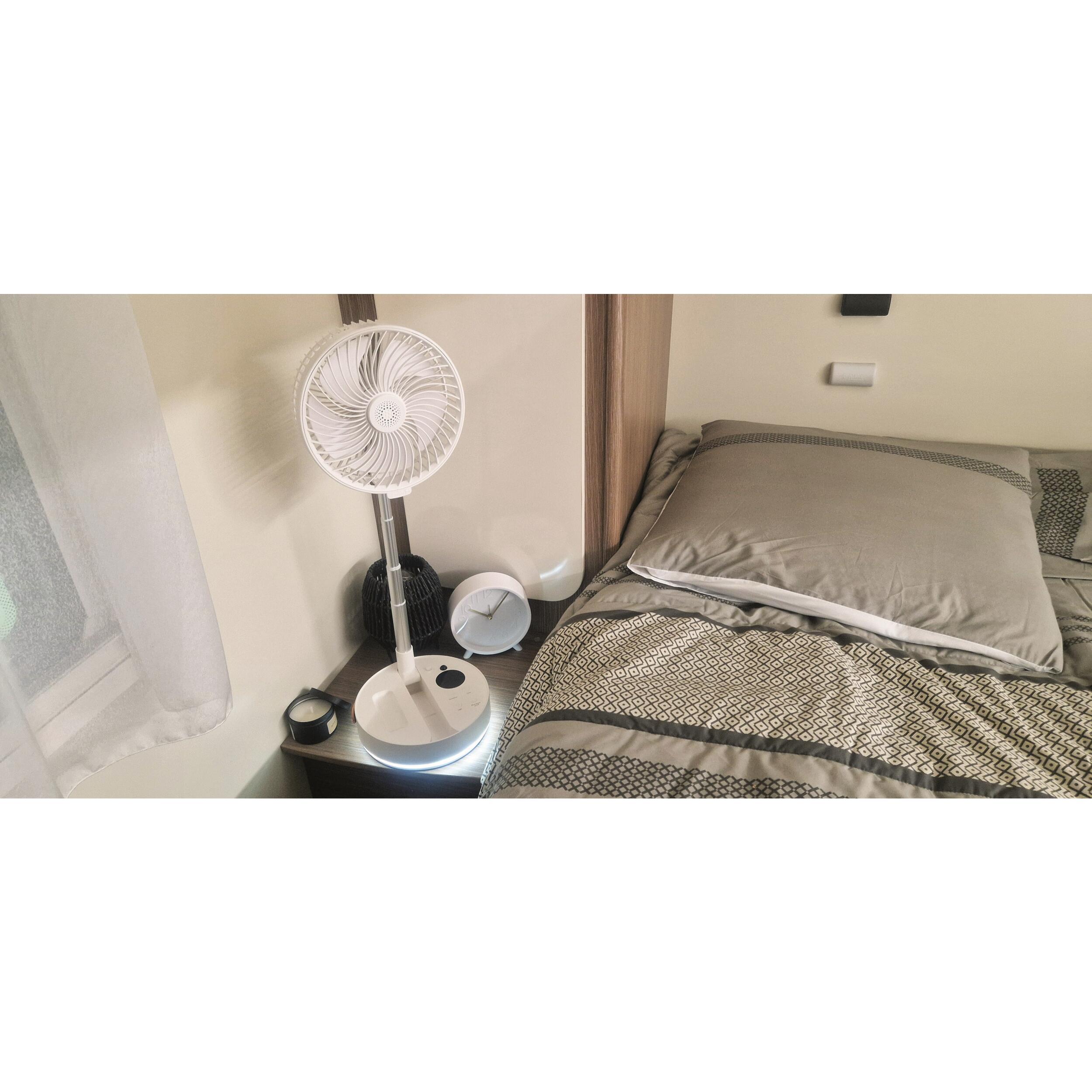 Ventilateur portable rechargeable extensible