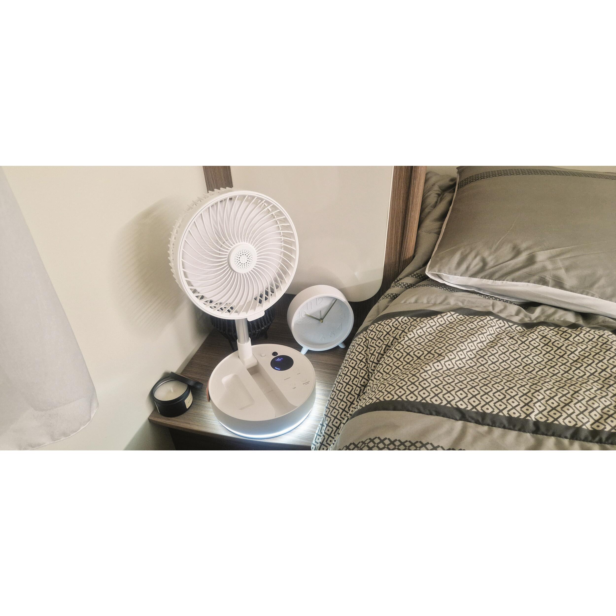Ventilateur portable rechargeable extensible