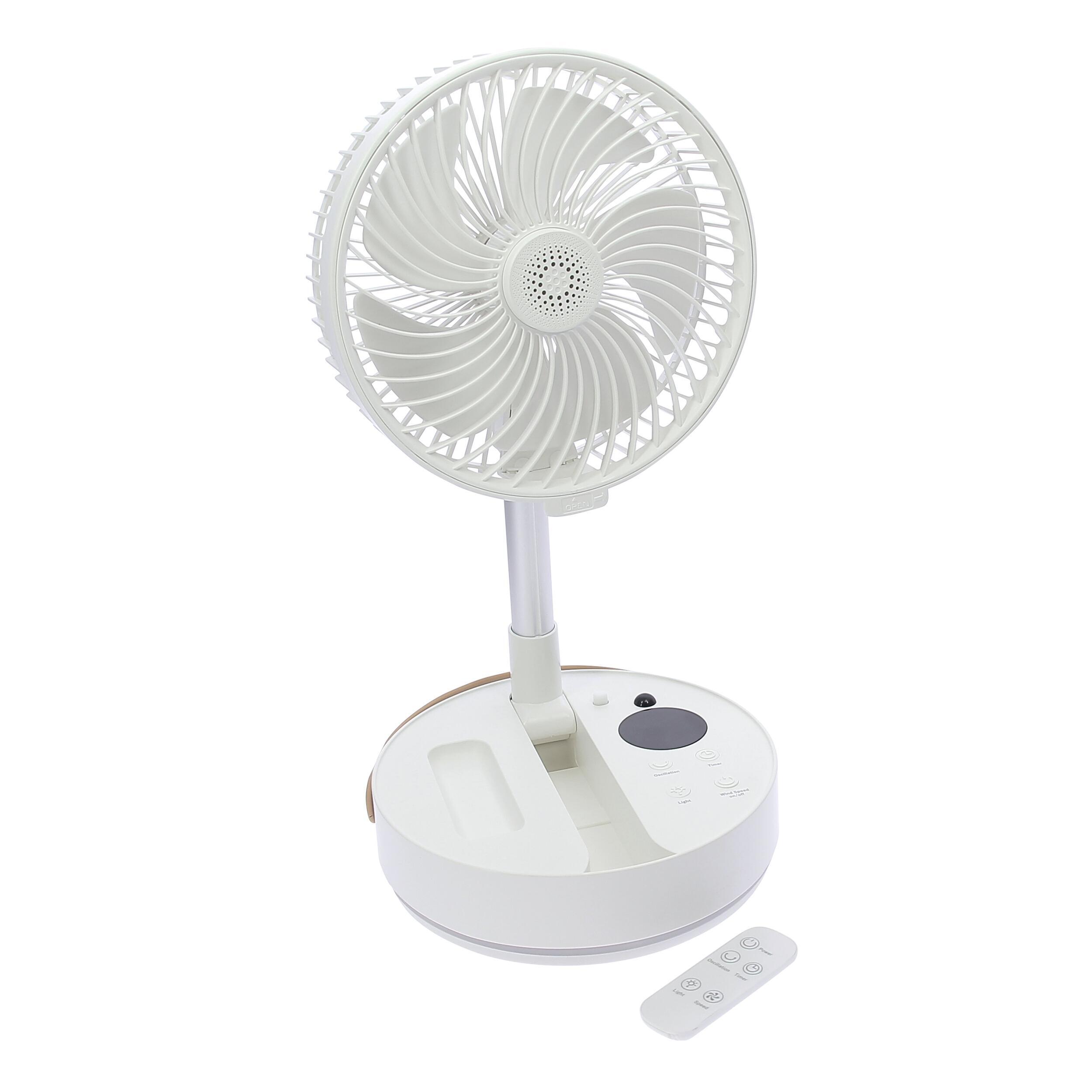 Ventilateur portable rechargeable extensible
