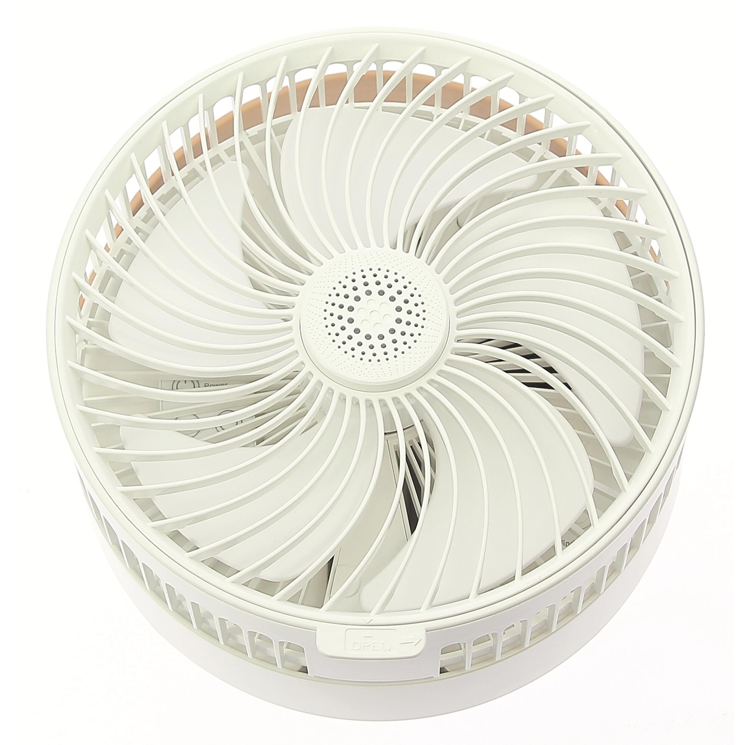 Ventilateur portable rechargeable extensible