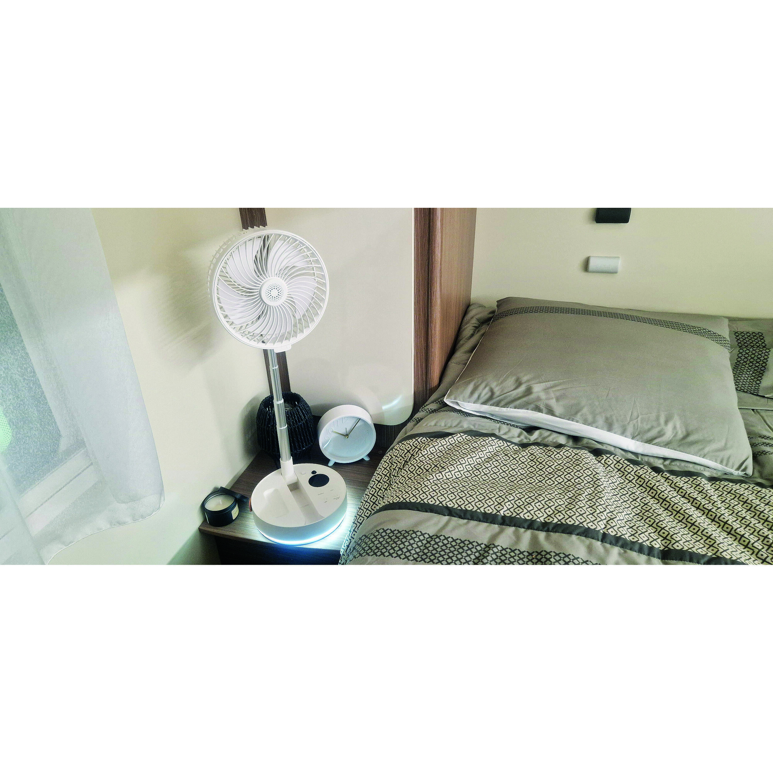 Ventilateur portable rechargeable extensible
