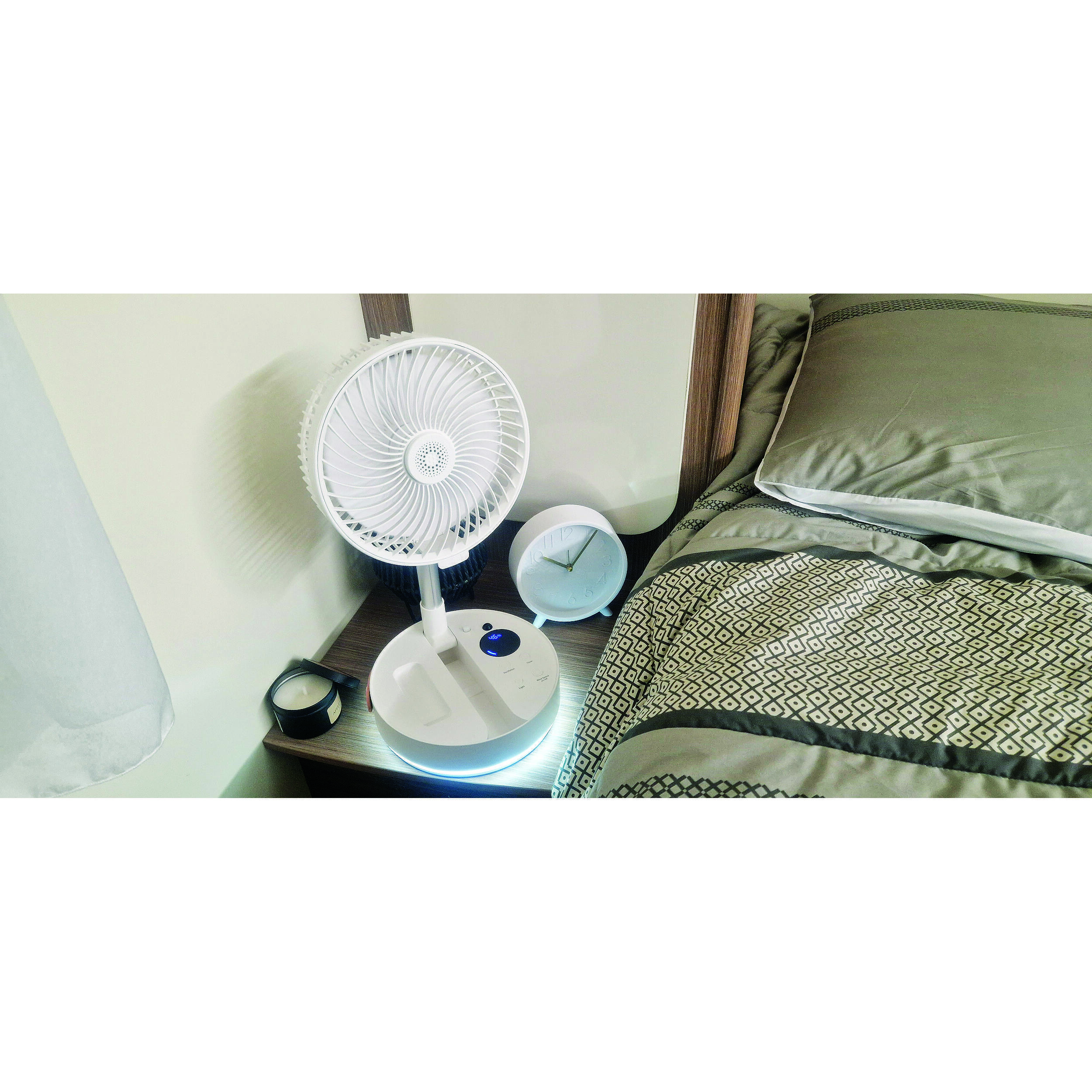 Ventilateur portable rechargeable extensible