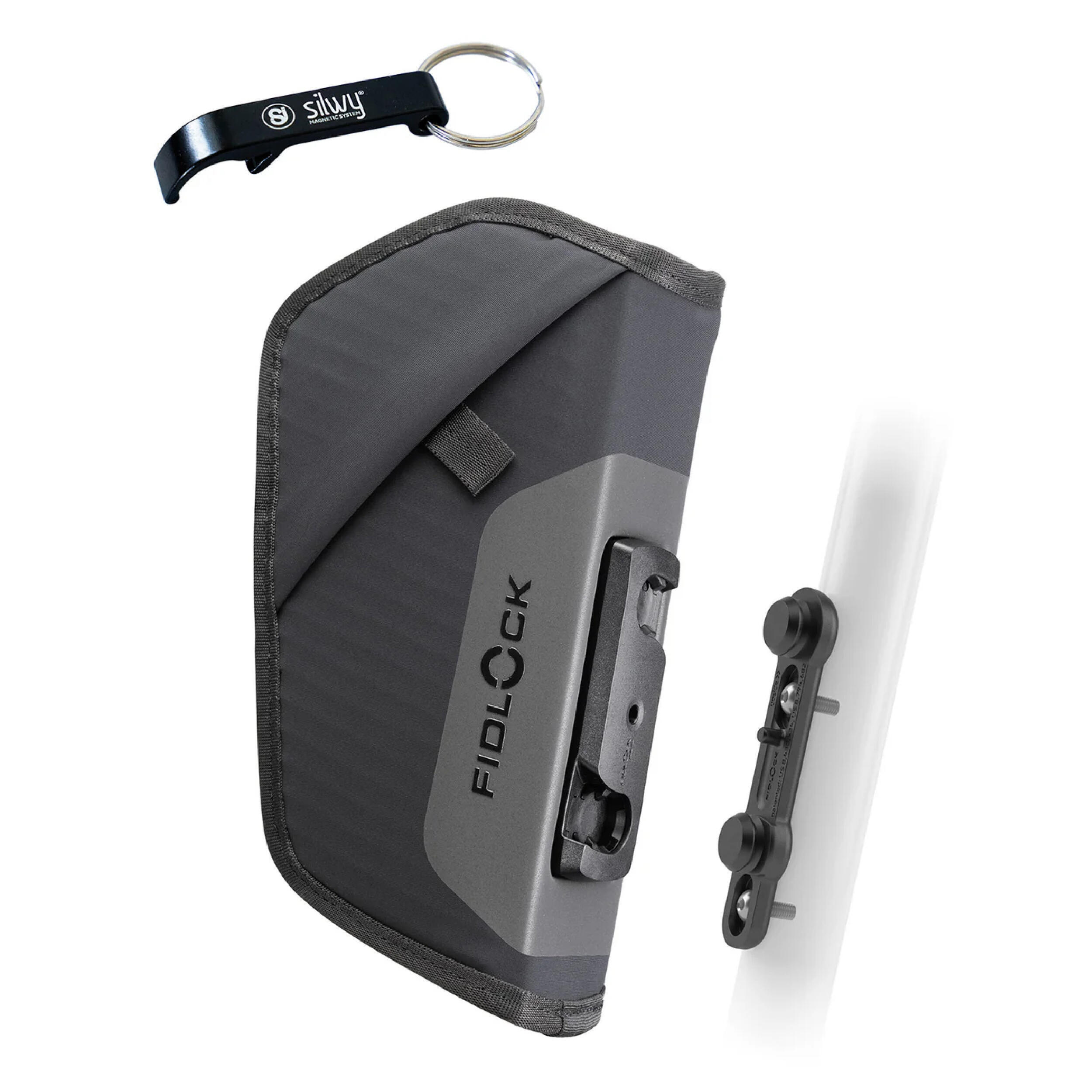 Sacoche magnétique pour vélo avec fixation Fidlock