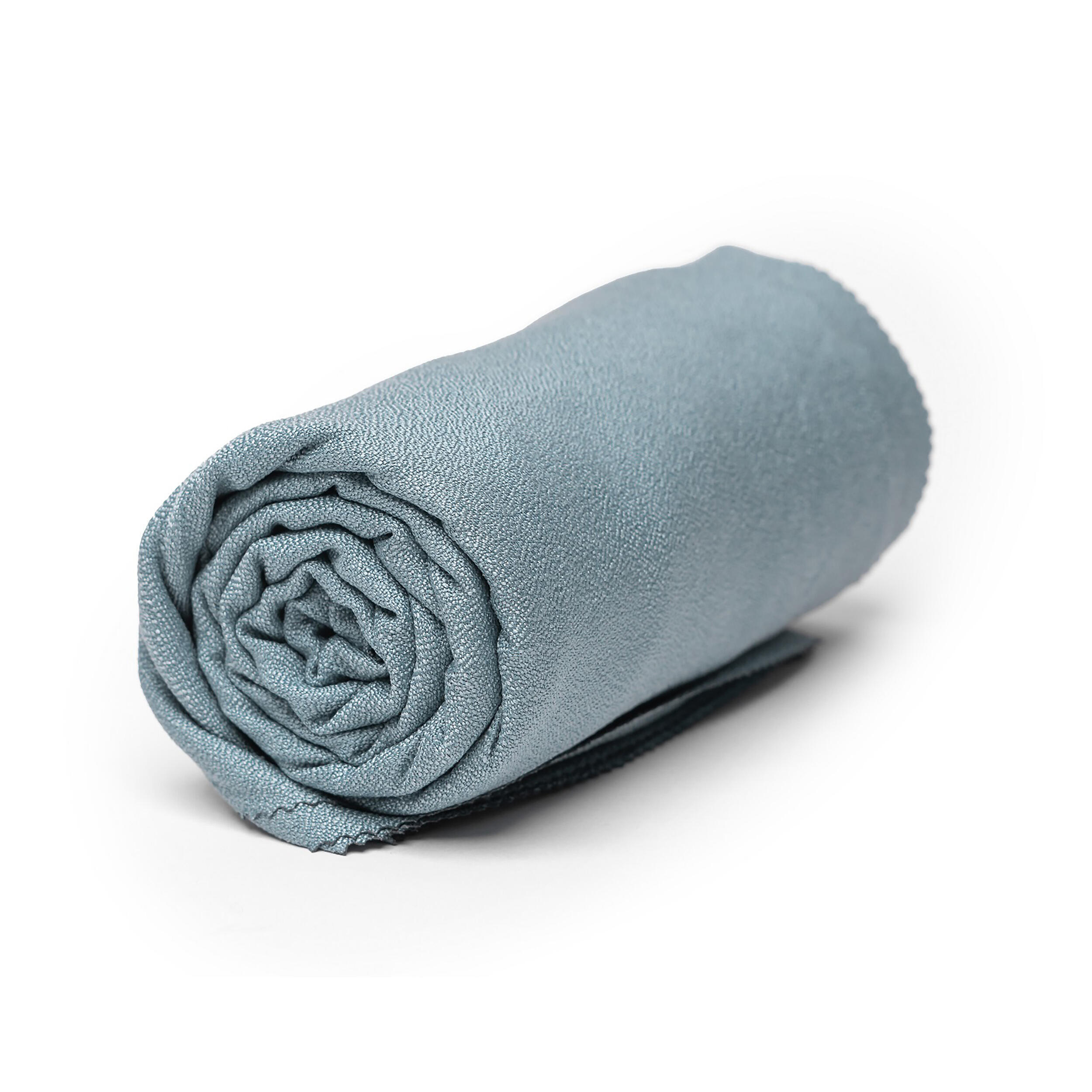 Grande serviette de douche NanoDry : Bleu ardoise