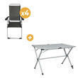 Pack Table Gapless et 4 fauteuils Eco