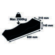 Cales de stabilisation Smart Level Magnum pour camping-car