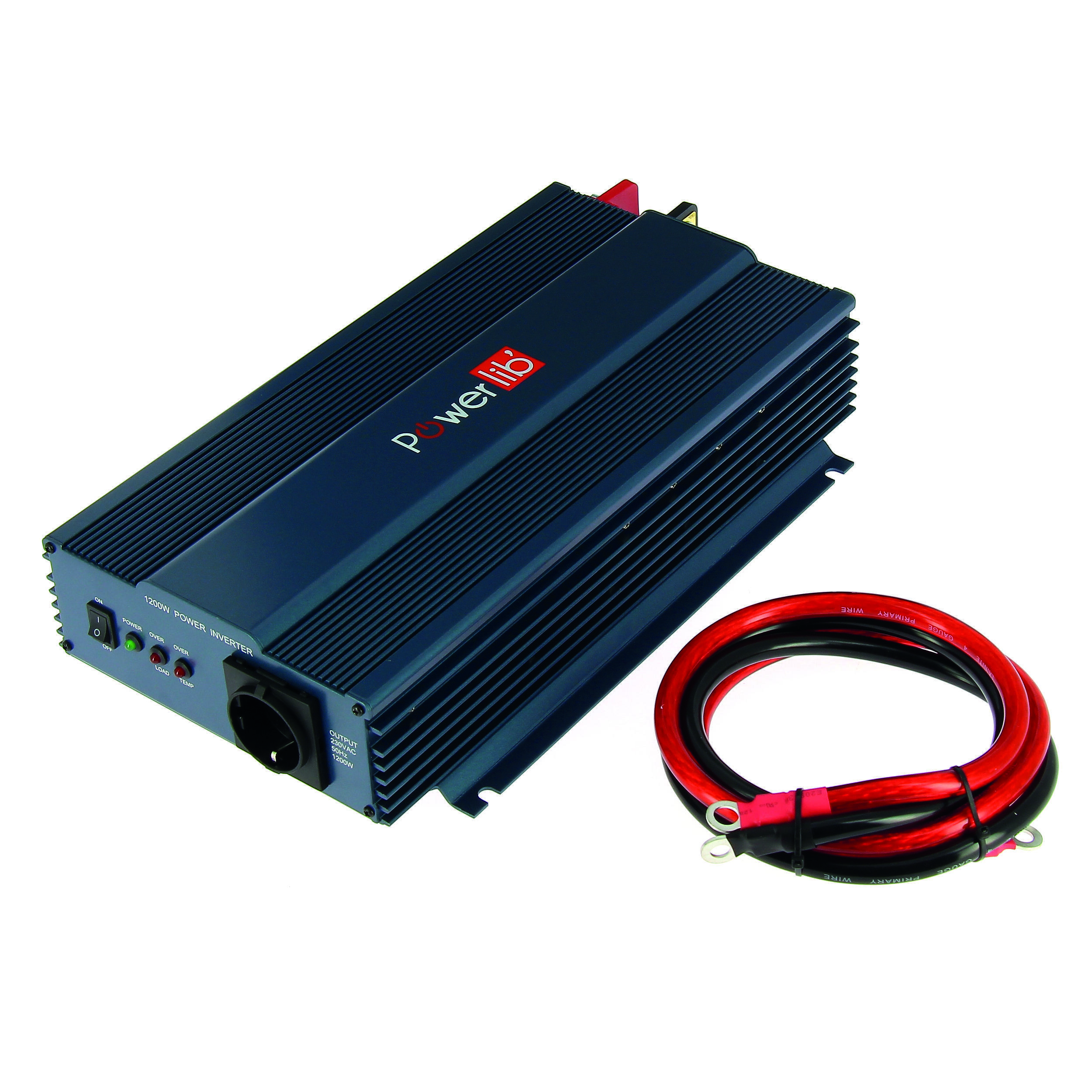 Convertisseur camping-car pur sinus : Puissance : 1200 Watts