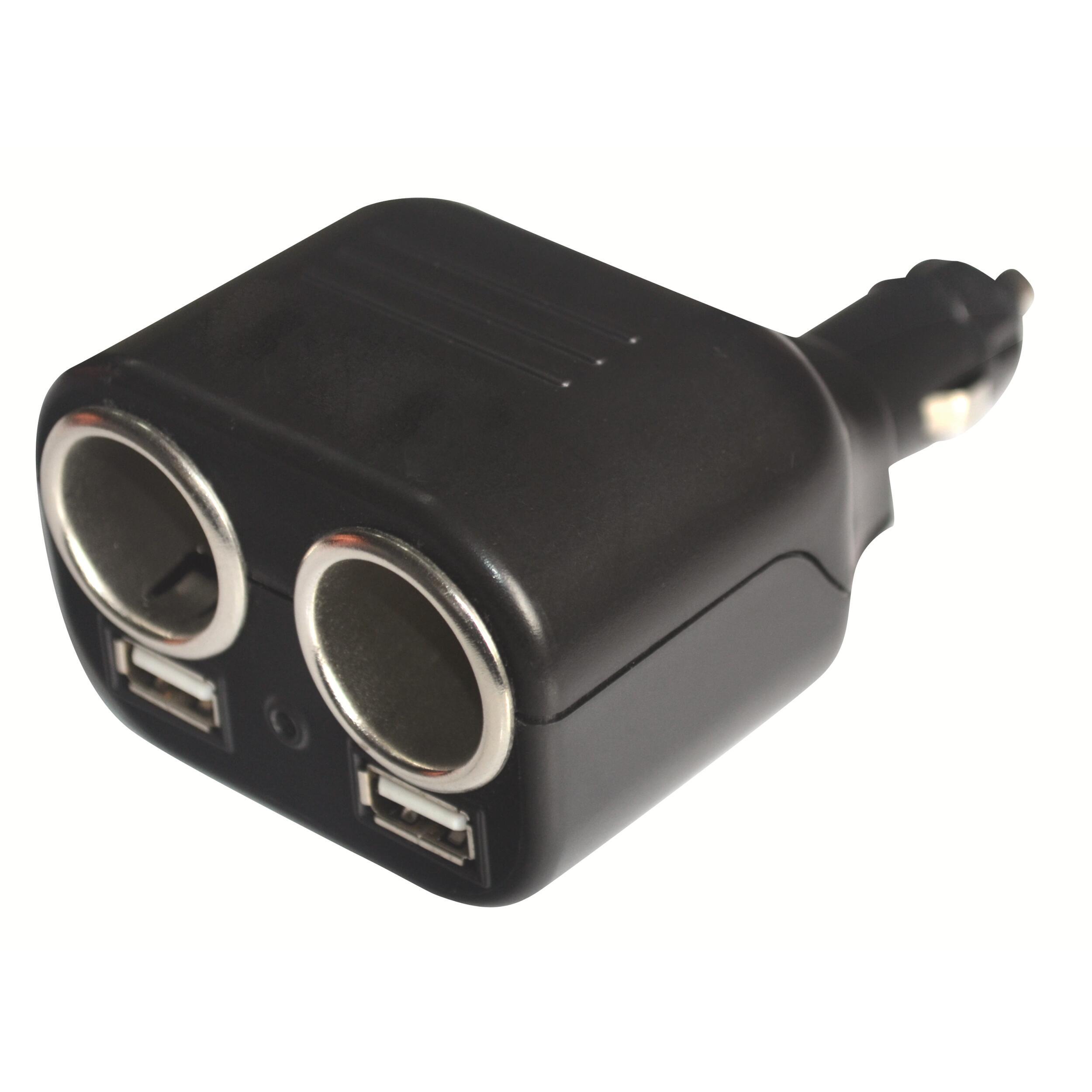 Multiprises double 12 Volts et USB