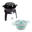Pack Oui Chef : BBQ Safari Chef 2 Lite CADAC + Faitout rétractable INCASA