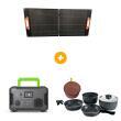 Pack Powerstation - Panneau solaire - Glacière