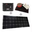 Pack Panneau solaire E-ssential Flat 90W + Régulateur solaire PWM 10A + Kit adhésif