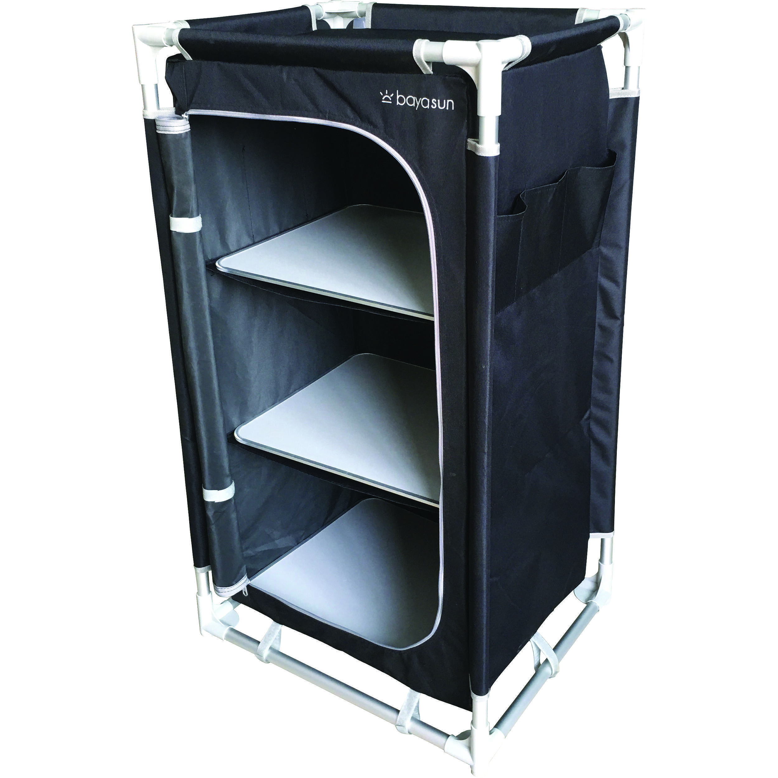 Meuble de rangement de camping Tube 3 étagères