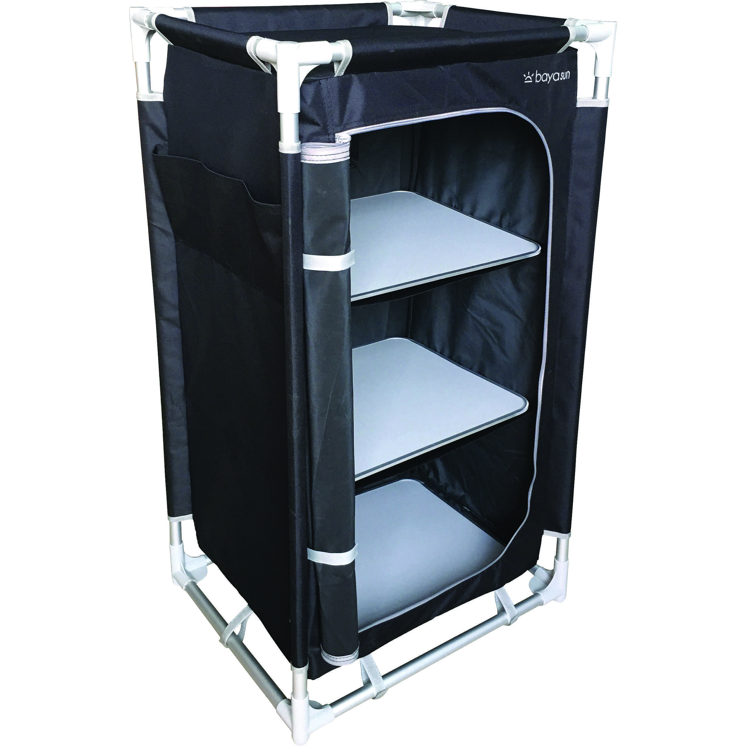 Meuble de rangement de camping Tube 3 étagères