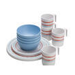 Pack vaisselle JUST STRIPES 16 pièces