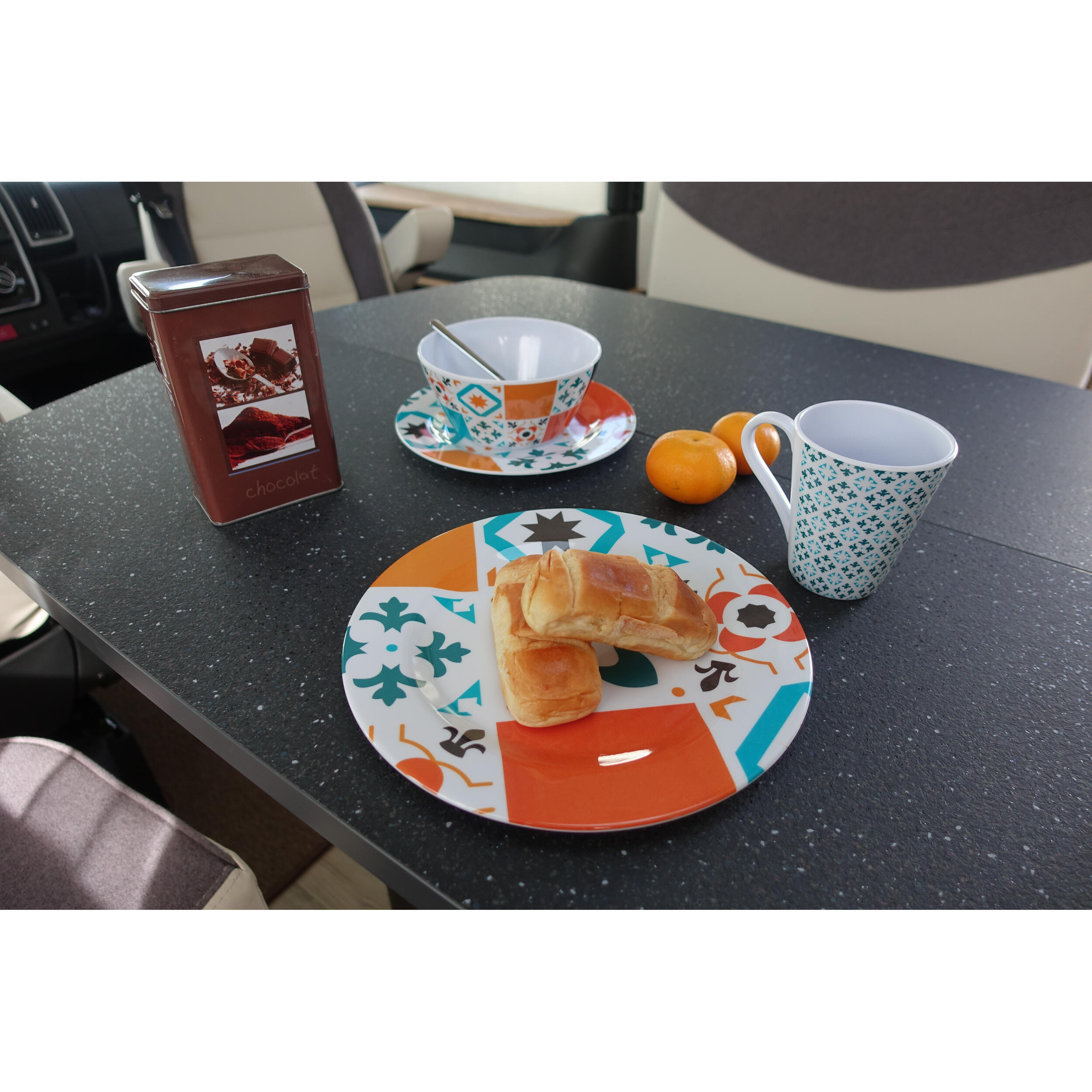 Pack vaisselle Carreaux de ciment