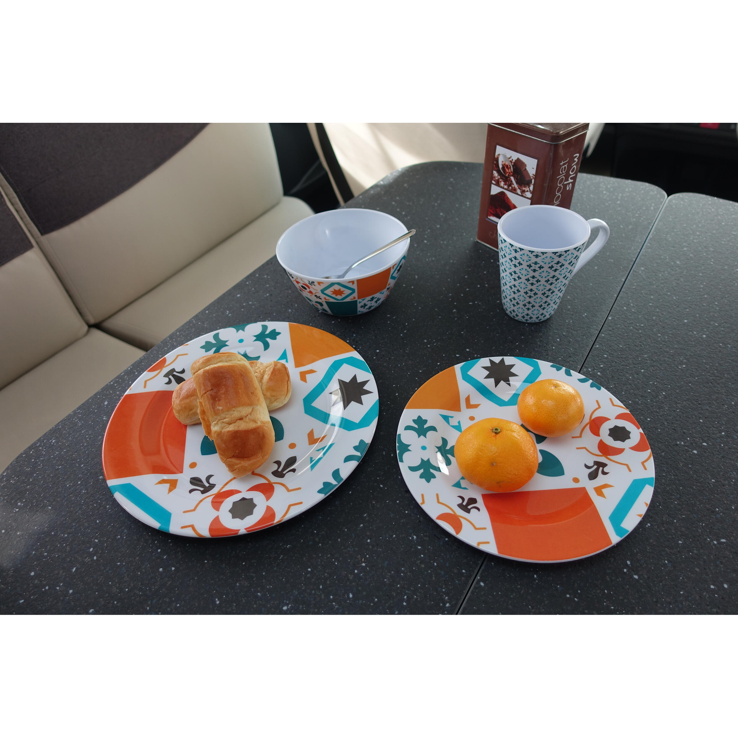 Pack vaisselle Carreaux de ciment