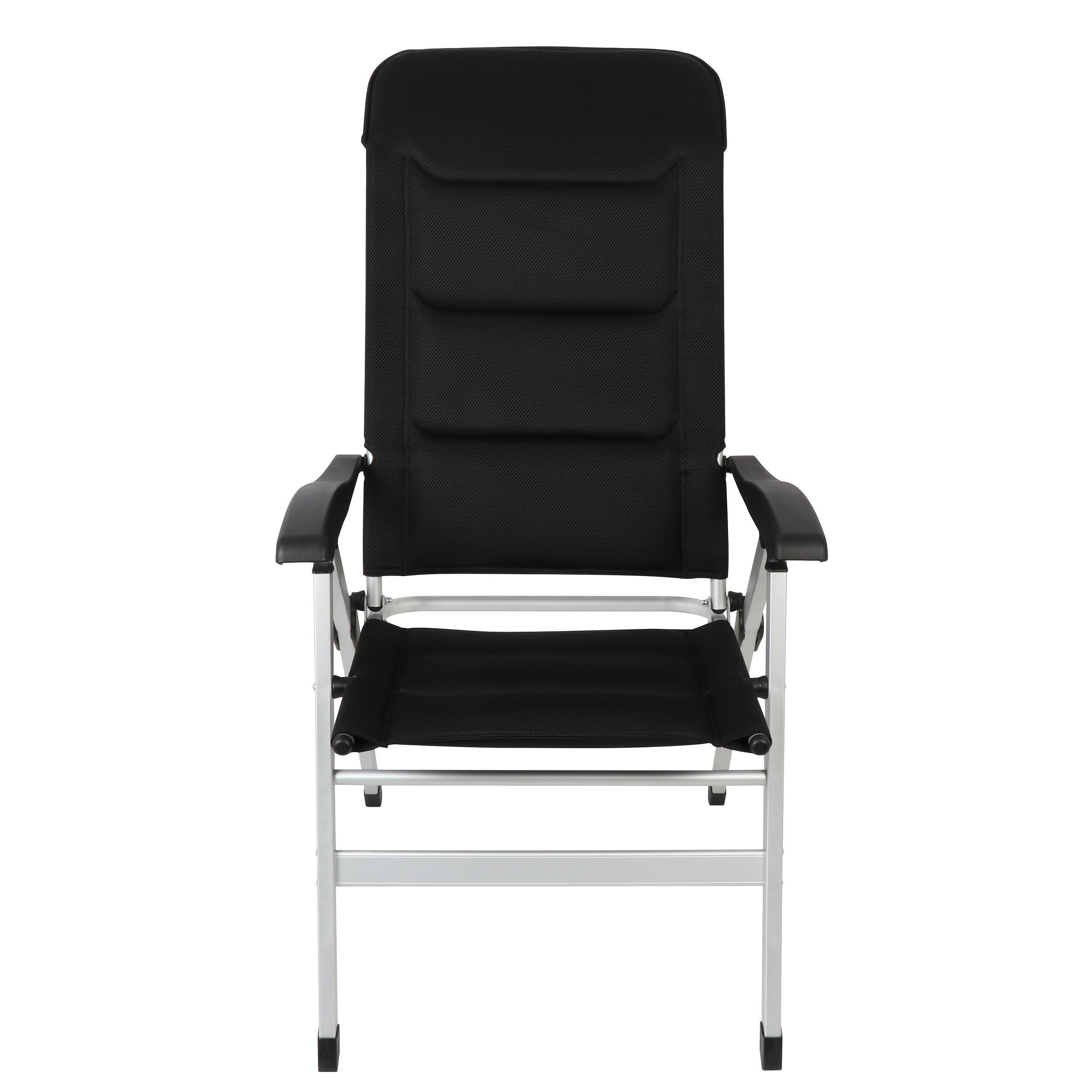 Fauteuil Confort Maxi pour camping - Noir