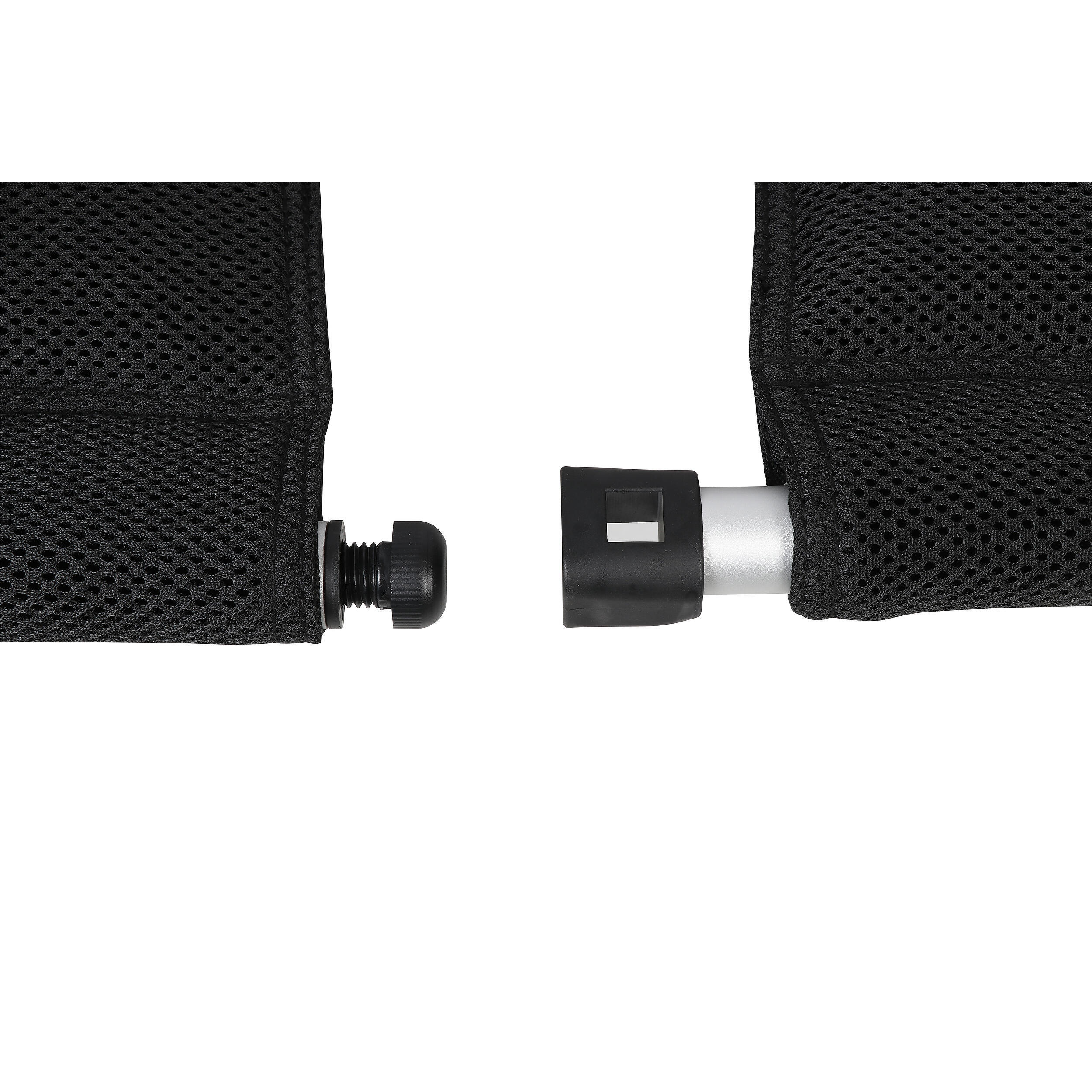 Fauteuil Confort Maxi pour camping - Noir